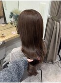 ブラウンカラー/ベージュ/ロング