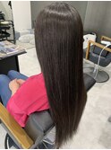 髪質改善×伸ばしかけロング