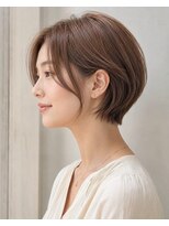 ウィールール 札幌店(WE RULE)&nbsp;30代40代◎前髪長め×耳掛けショートボブ