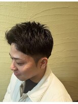 ヤマト(YAMATO)&nbsp;メンズカットツーブロックショートスタイル