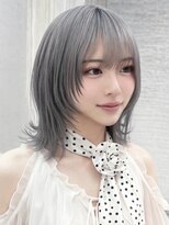 ラビス 池袋(Lovis)&nbsp;《松本》黒髪/オリーブグレー/小顔ヘア