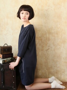 美容室チック 大島店(chic) キュートエアリーボブシンプルショート～小悪魔風ボブ【大島】