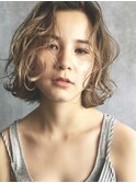 【MOHAWK】グラデーションハイライトボブ