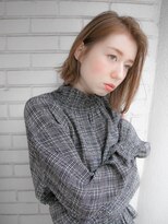 ルティア(Lutia)&nbsp;切りっぱなしボブ　ミルキーグレージュ