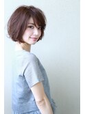 王道愛されショコラカラーボブ