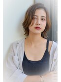 小顔 ブランジュ×ネイビーカラー A
