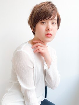 ネイヴィル オモテサンドウ(navile omotesando) 【yuka】シンプルブラウンショート