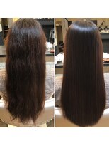 ヒート バイ アンカットラウンジ 渋谷(HEAT by UNCUT&LOUNGE)&nbsp;お客様スタイル　オイル縮毛矯正【HEAT by UNCUT&LOUNGE】