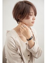 チャンプ 小阪店(Champ) 【Champ小阪】ハンサムショートをオレンジベージュで柔らかく♪