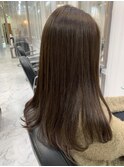 暗髪でも可愛い、ラベンダーグレージュ【タビラマユミ】