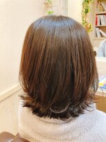 シップス ヘアブース(ship's hair booth) ラフな外ハネスタイル