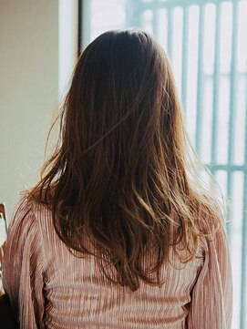 カラーサロンビスカリア 相模原エリア 淵野辺駅店(Color salon Biscaria) かきあげウェーブロング