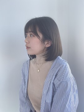 エクリ(equri×SHISEIDO) ナチュラルボブ×冬カラー