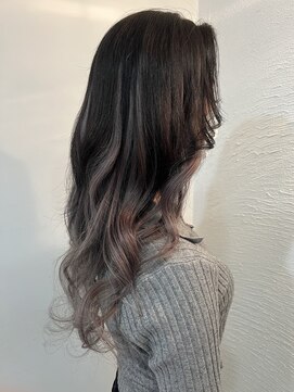 ヴァンクラウドコウベ(VENT CLOUD KOBE) プルエクステでイメチェン♪ミルクティーバレイヤージュ