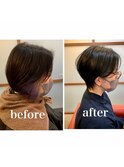 お客様ショートスタイルNO19
