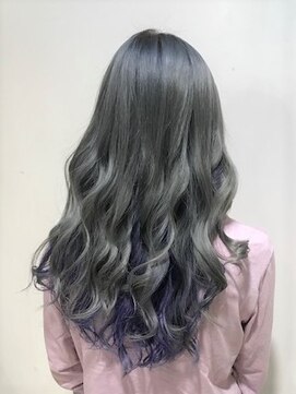 アズールサン 草加西口店(azule-sun) ダークアッシュ,フェミニンロング,イメチェン,顔周りレイヤー