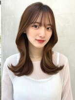 ミラリー トウキョウ(Mirareee Tokyo)&nbsp;20代30代40代◎前髪パーマゆる巻きロングゆるふわ巻きエギョモリ