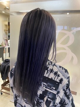 ヘアースペースブルーム ヒーロー 園田店(HAIR SPACE BLOOM hero) 【園田/バレイヤージュカラー】ブリーチカラー