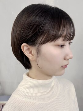 フォト イケブクロ(foto IKEBUKURO) ショート/ショートボブ/前髪カット/イルミナカラー/グレージュ