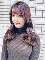 プール(POOL) 【TAISEI】カット+ブリーチなしで創るピンクブラウンカラー