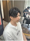 ツイストスパイラルパーマ/札幌メンズショート/札幌メンズパーマ