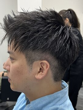 フイ 恵比寿(Hui) アップバングショート/ツーブロックショート/刈り上げショート