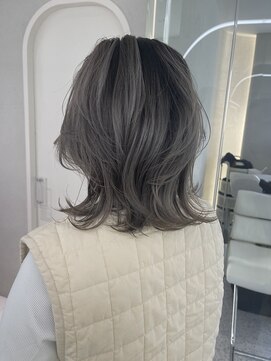 ガガ 心斎橋(GAGA) 韓国/ハイトーンカラー/ワンホンヘア/レイヤーカット/髪質改善