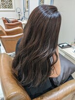 フレーム へアアンドトリートメント 天王寺北口店(FRAME)&nbsp;パーマ風コテ巻きアレンジ