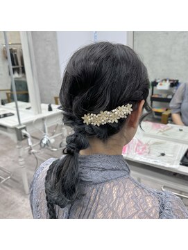 リミットバイアフィナー 大宮店(limit by Afinar) 編みおろしヘア