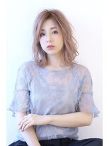 オーロ 西大寺店(ORO)&nbsp;ミディアムハイトーンスタイル