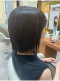 【AMAZING HAIR千歳店/森田】切りっぱなしボブ