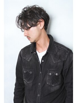 マルフェ 天王寺(marfe) 【marfe】メンズパーマ＿サーフカール＿波打ちパーマ