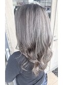 ハイライト×白髪ぼかし×グレー×ブリーチ【豊見城】