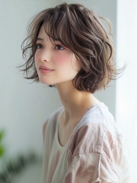 アルトリスト(Altruist Aging×HAIR&SPA) ☆イメチェンピンクベージュアンブレラカラー前髪クールショート