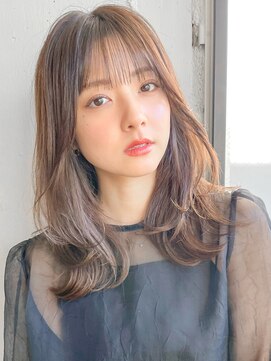 アグノス 青山(Agnos) ◎くせ毛風カールくびれヘアモテ髪ナチュラルカール大人可愛い