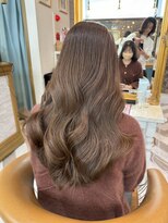 ロンドアベニール 北千住(Lond avenir)&nbsp;イメチェン外ハネボブ美髪ワイドバングミディアムレイヤーカット