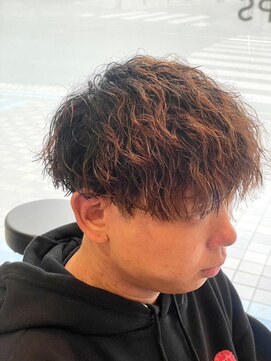 クラップス 横須賀中央店(CLAPS) ツイストスパイラルパーマツイストパーマメンズマッシュパーマ