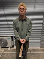 ハイセンス(HISENSE)&nbsp;メンズカットハイトーンスパイキーショートベリーショート　GIA