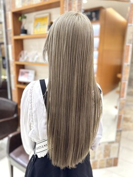 ピークアブー アヴェダ アトレ恵比寿(PEEK-A-BOO AVEDA) ハイトーンカラー/オリーブベージュ/ブリーチ/