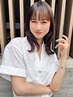 【髪質改善カラー】カット＋ヒアルロン酸カラー+5stepトリートメント ￥19250
