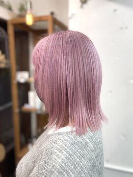 【ダブルカラー】ホワイトピンク/ペールピンク/ブリーチ/恵比寿