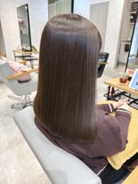 タルテヘア 日吉(talute hair) ミディアム/グレージュカラー