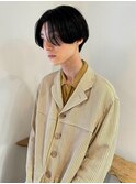 メンズの大人ショートヘア