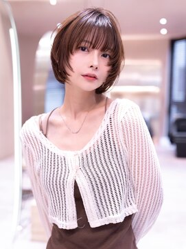 ハバナ 天神(HAVANA) 20代30代大人ガーリーレイヤーボブ/顔周り似合わせカット