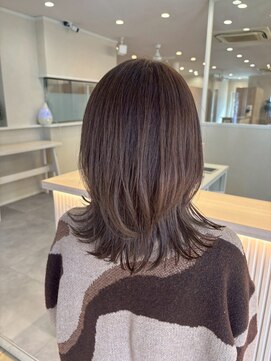 イマージュ 志免店(image) ミディアムウルフカット