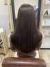 【手触りが忘れられなくてケア重視】髪質改善ストレート＋リンケージTR