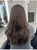 ブリーチなしダブルカラー☆マロンブラウン20代30代40代