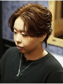 フェザーパーマ ニュアンスパーマ センターパート 20代 天文館 
