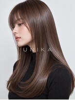 ユニカ オレ(UNIKA ore)&nbsp;ハッシュカット/グレージュ/デザインカラー/北長瀬