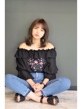 ジゼル(GiseL) 【GiseL】レイヤード☆グレージュ